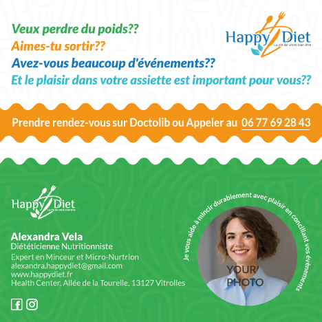 Business Card Design by H.CUBE DESIGNS for Happy diet | Design #34548003