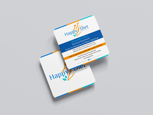 Business Card Design by designer1975 for Happy diet | Design: #34490236