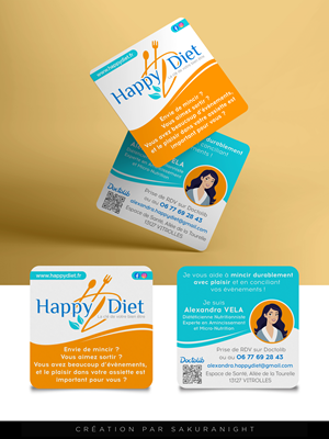 Business Card Design by Sakuranight