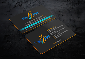 Business Card Design by LAXMI DESIGNHUB for Happy diet | Design #34556781