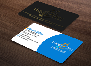 Business Card Design by Isu-D for Happy diet | Design: #34537729