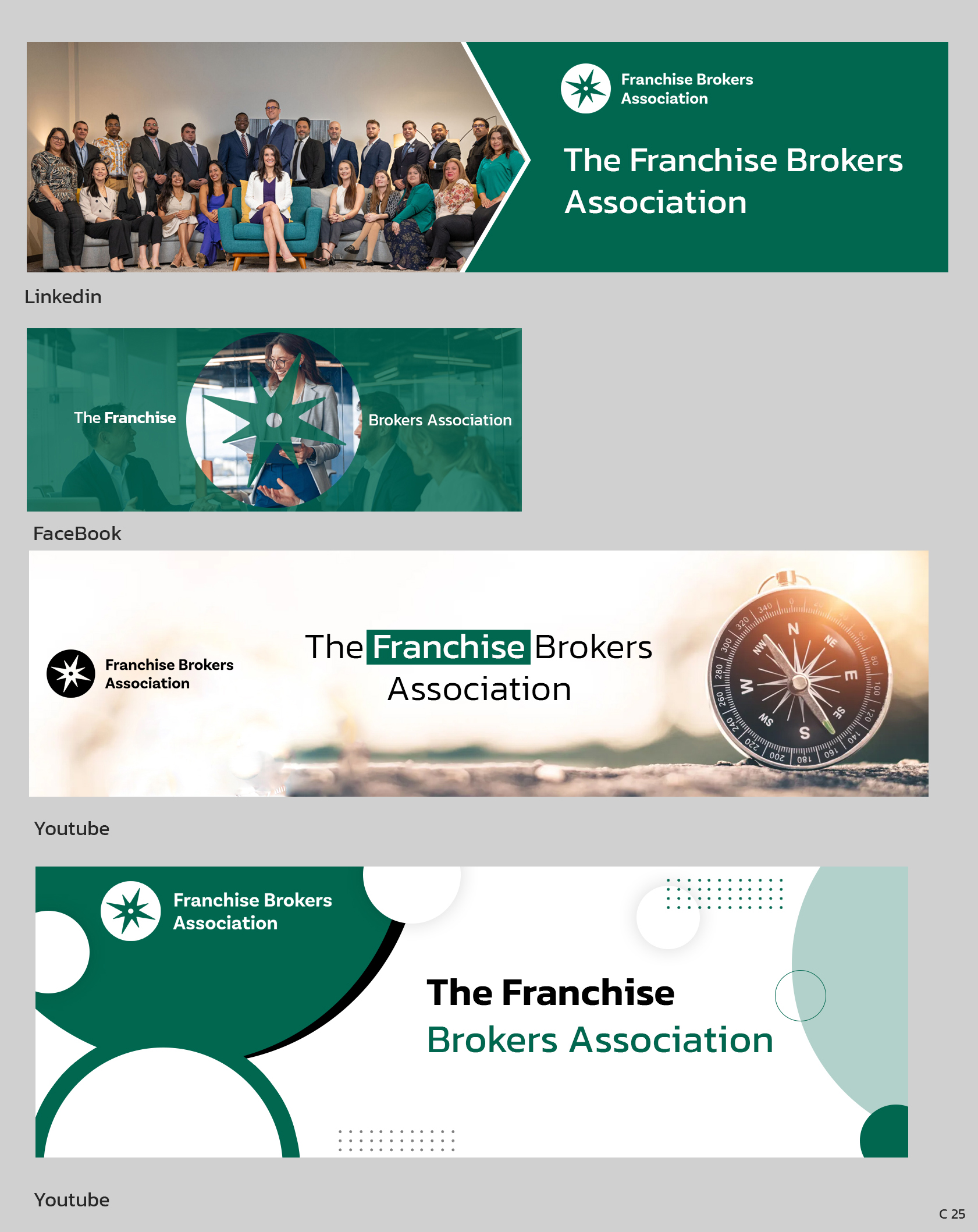 Banner Ad Design by pb for The Franchise Brokers Association | Design #34639756