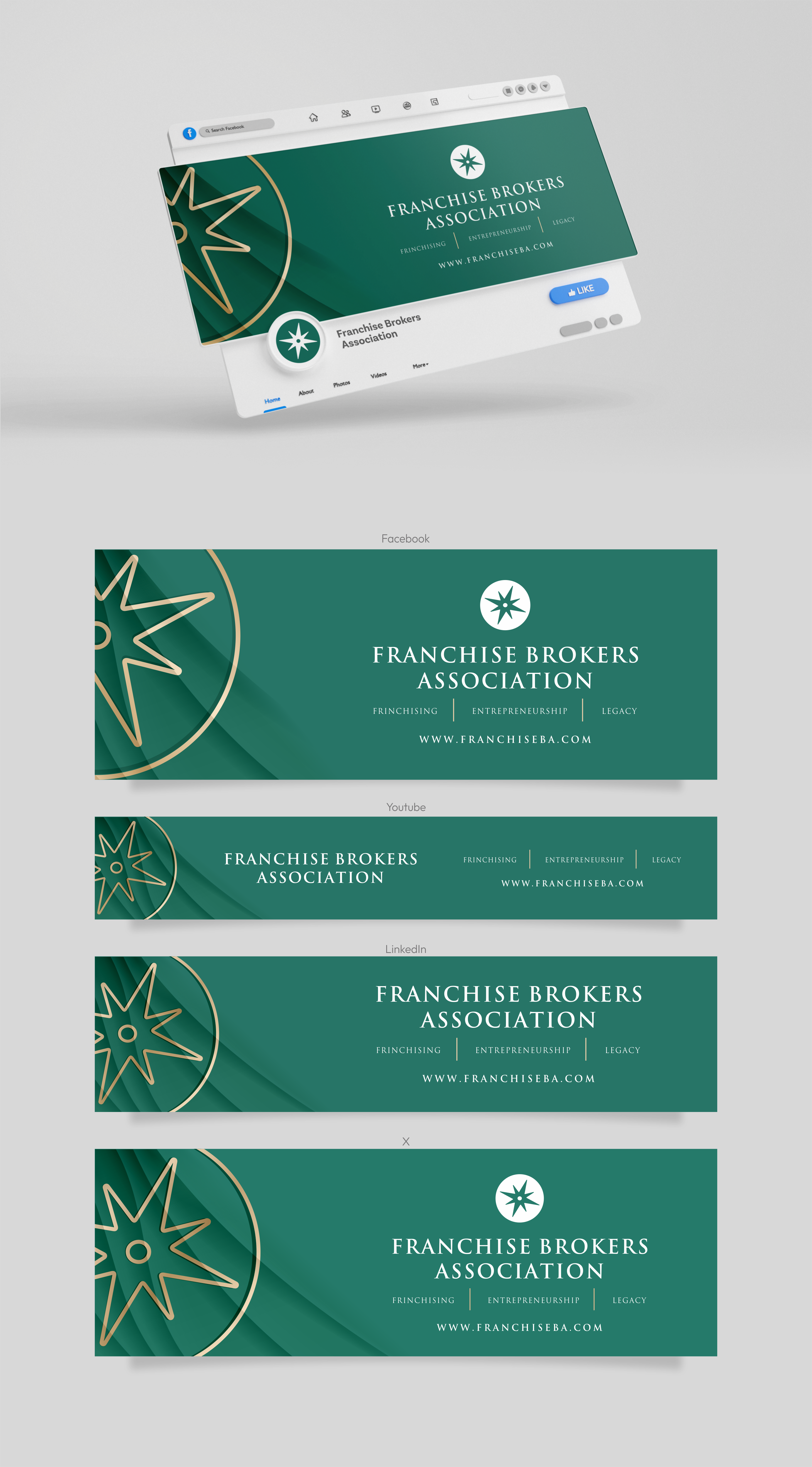 Diseño De Banner Publicitario por yusmoker para The Franchise Brokers Association | Diseño #34493039