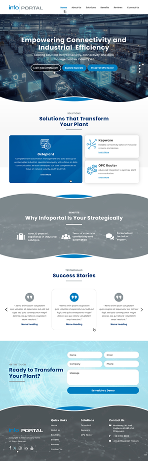 Web Design by pb for this project | Design: #34506660