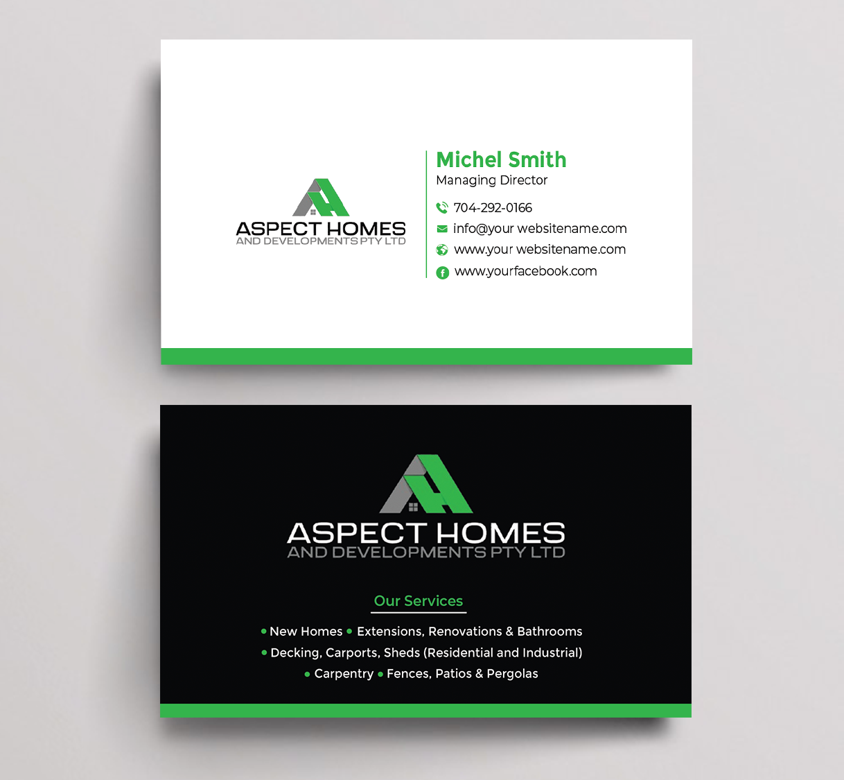 Diseño de Tarjeta de Presentación por Graphixpointt para este proyecto | Diseño #34496554