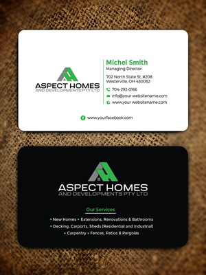 Business Card Design by Graphixpointt for this project | Design: #34496555