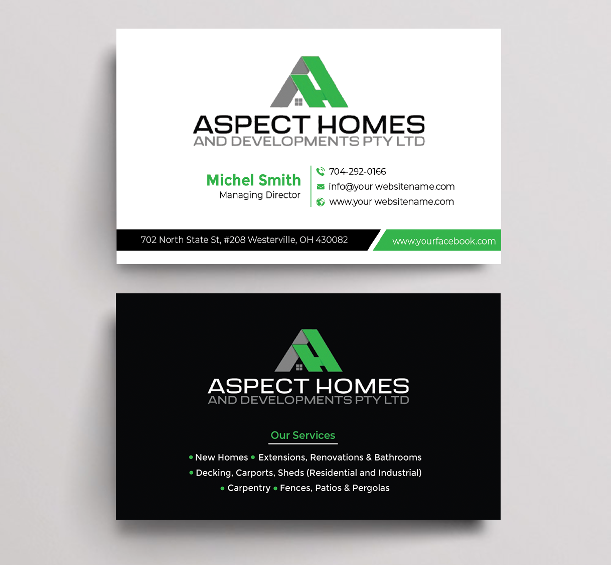 Diseño de Tarjeta de Presentación por Graphixpointt para este proyecto | Diseño #34497319