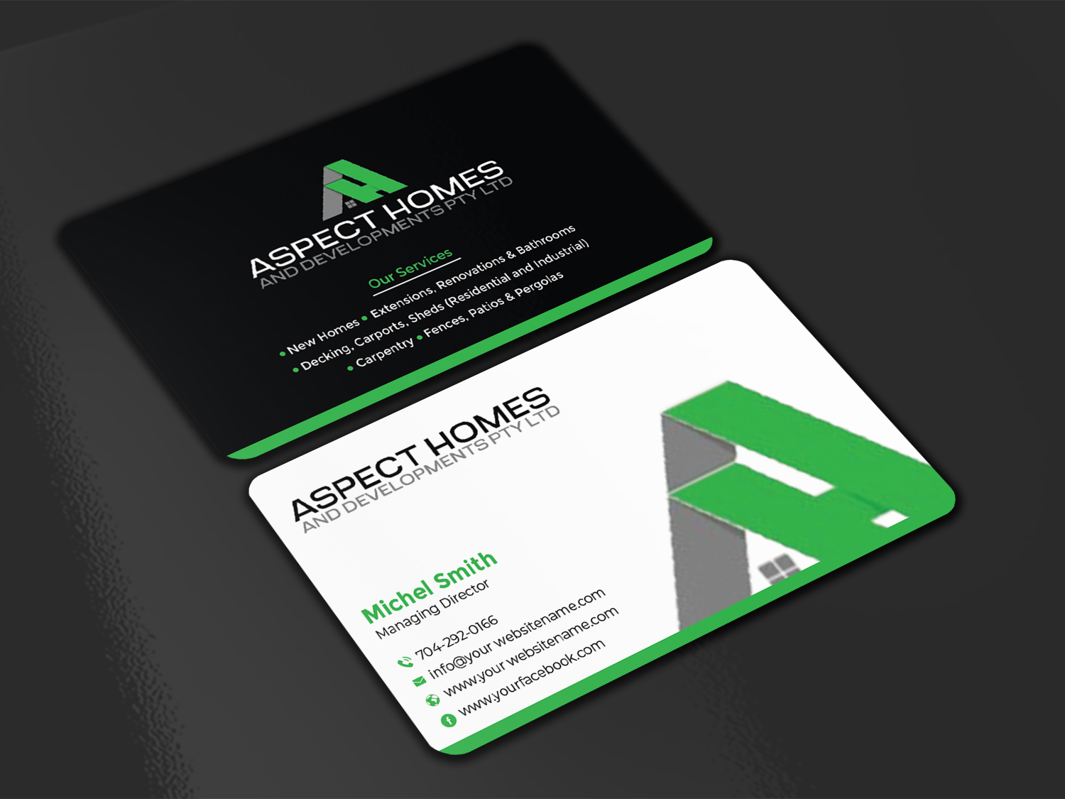 Diseño de Tarjeta de Presentación por Graphixpointt para este proyecto | Diseño #34498251