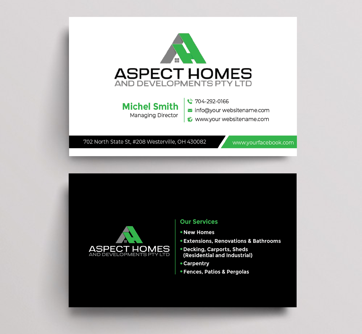 Diseño de Tarjeta de Presentación por Graphixpointt para este proyecto | Diseño #34498545