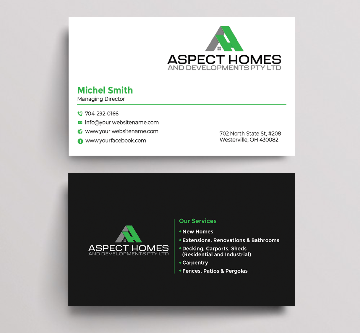 Business Card Design by Graphixpointt for this project | Design #34498547