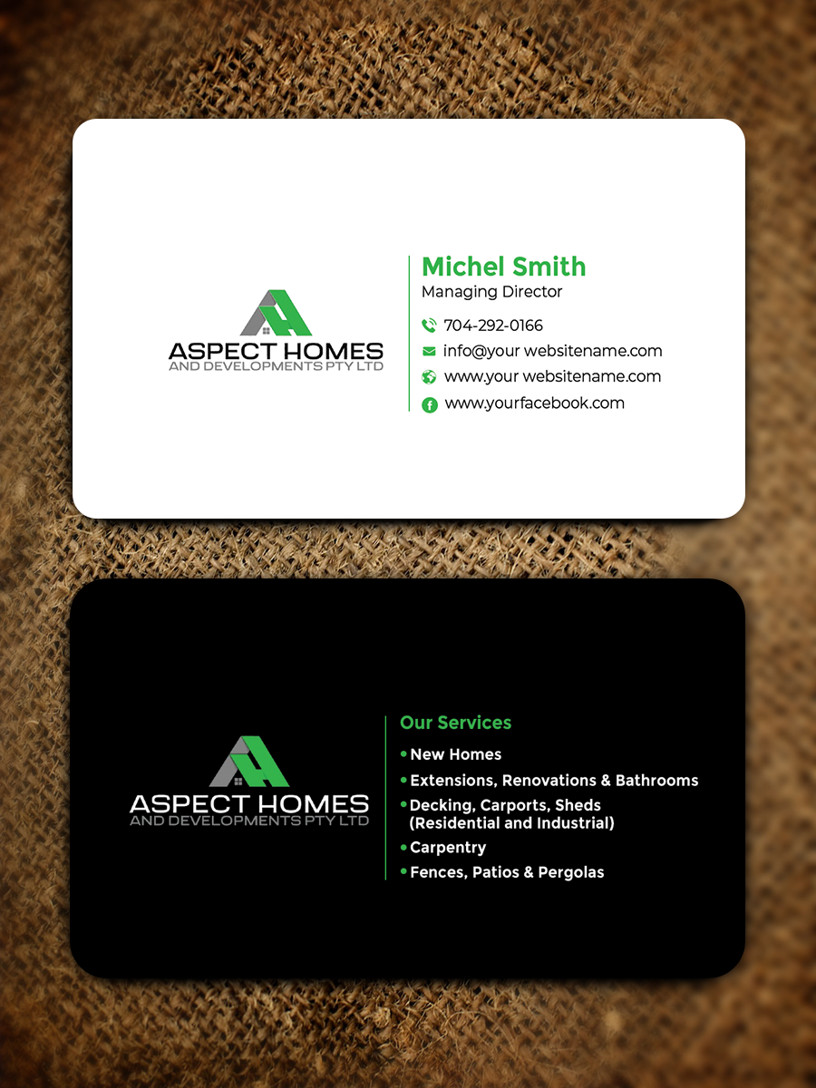 Diseño de Tarjeta de Presentación por Graphixpointt para este proyecto | Diseño #34498570