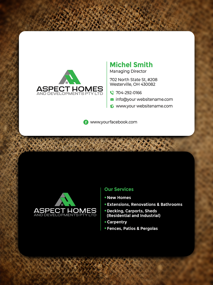 Business Card Design by Graphixpointt for this project | Design #34498572