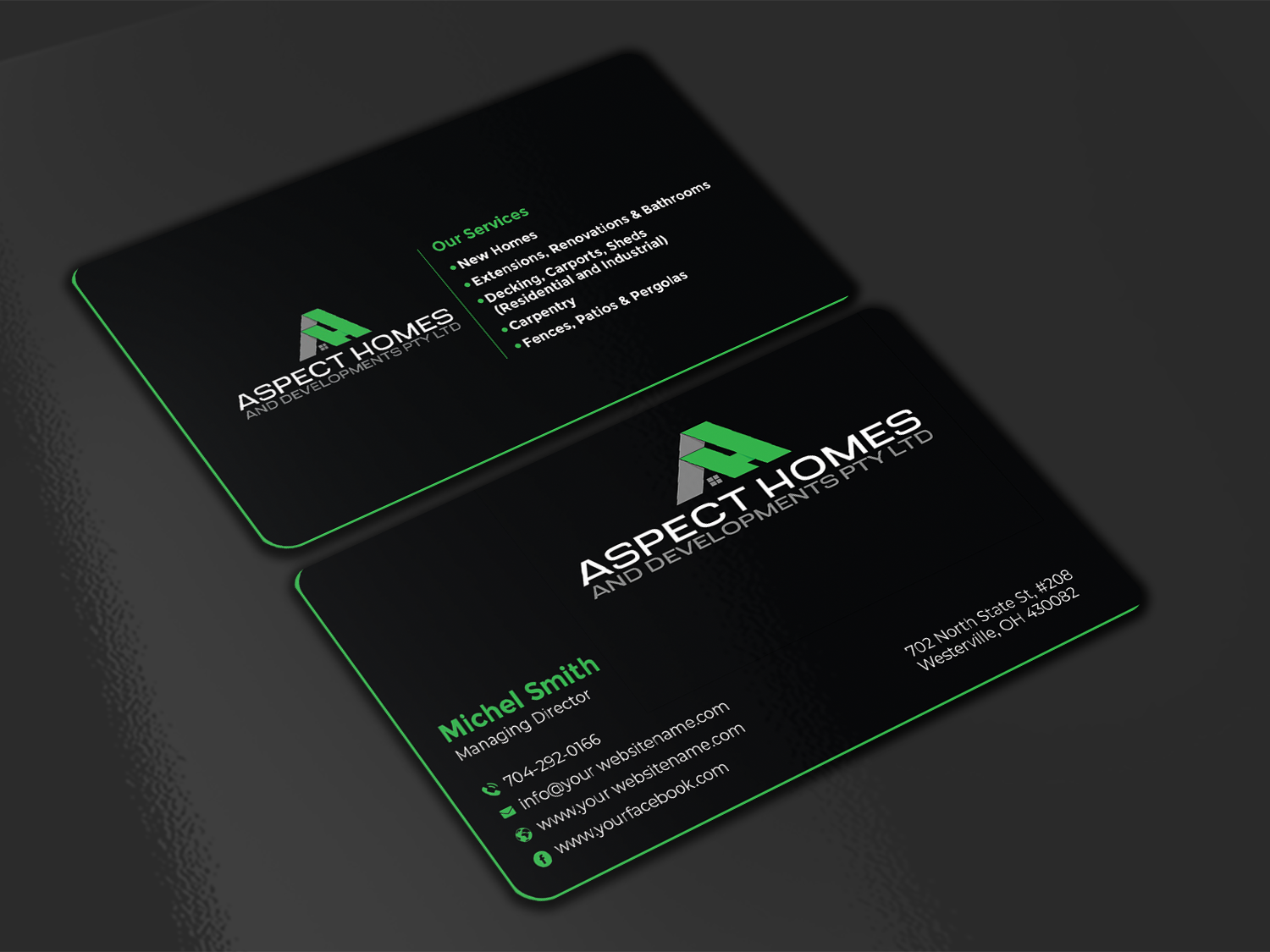 Business Card Design by Graphixpointt for this project | Design #34505951