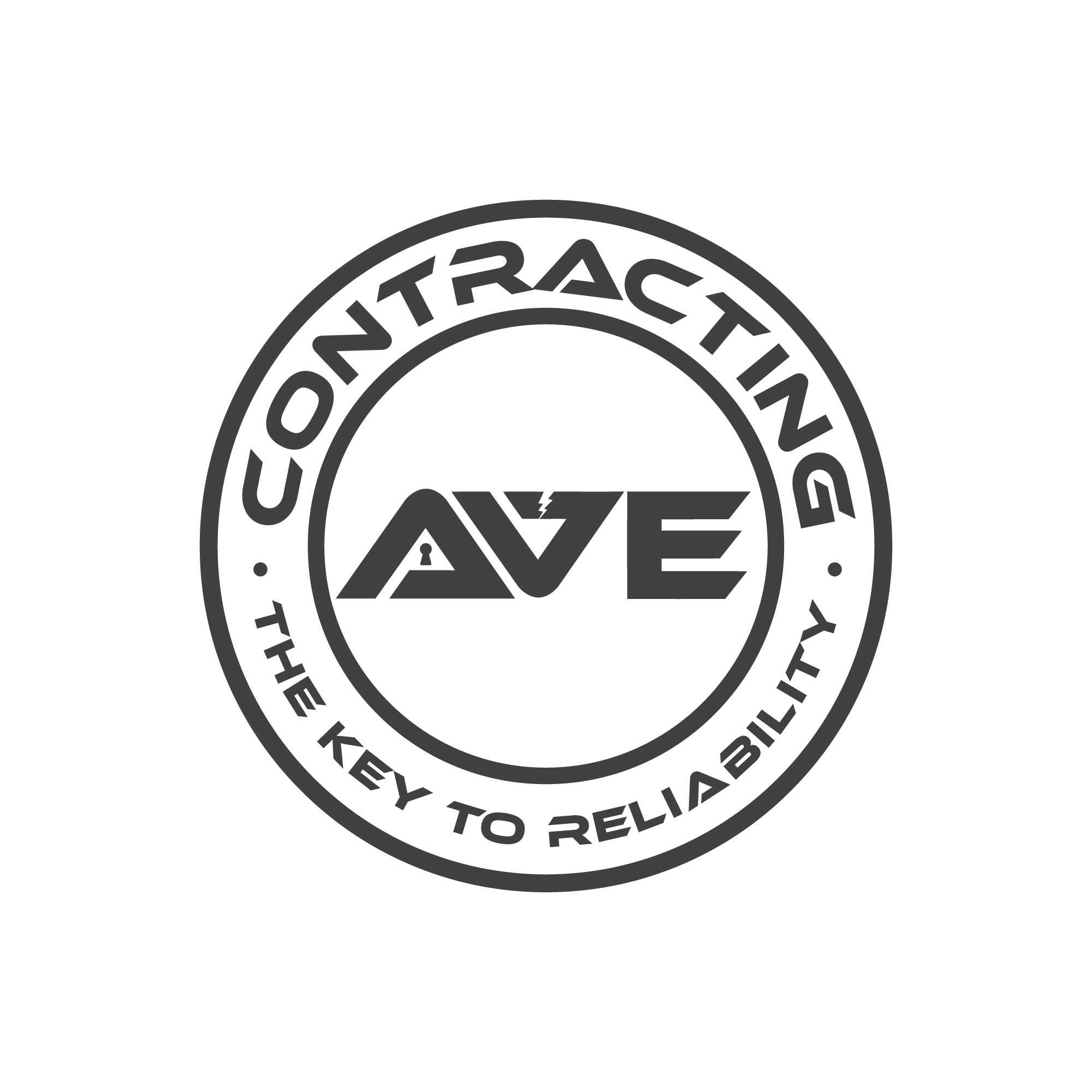 elegant-playful-mining-electrical-logo-design-for-ave-the-key-to