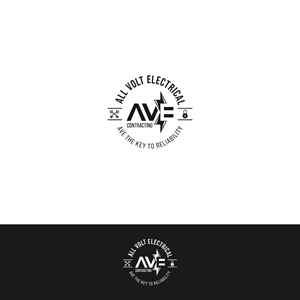 Logo Design by jefri0 for All Volt Electrical Services | Design: #34514761