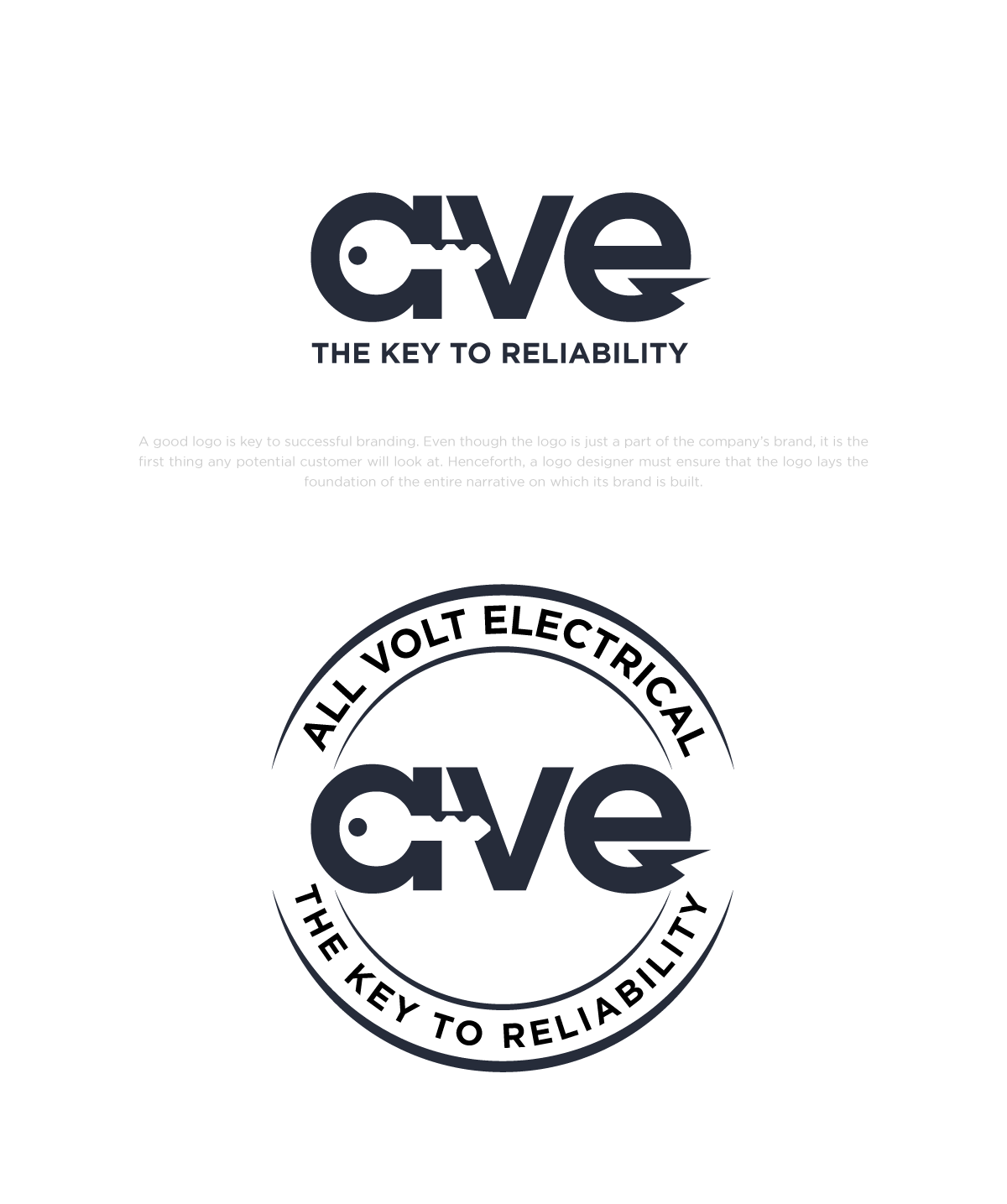 Logo-Design von Abdul 20 für All Volt Electrical Services | Design #34531155