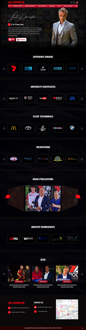 Web Design by pb for this project | Design: #34506623