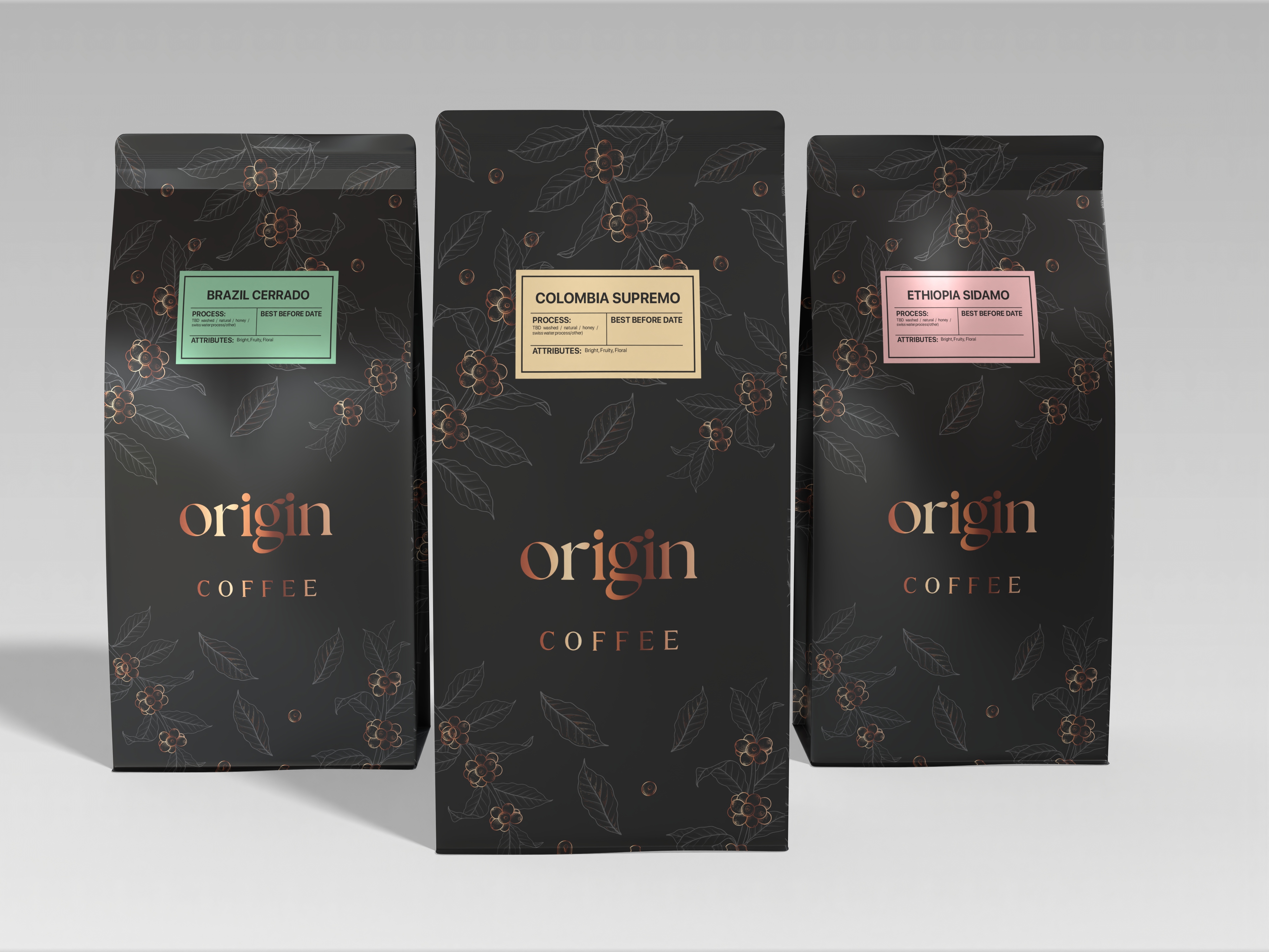 Packaging Design by Jose Loaiza for Central Coffee Roasting | Design #34519400