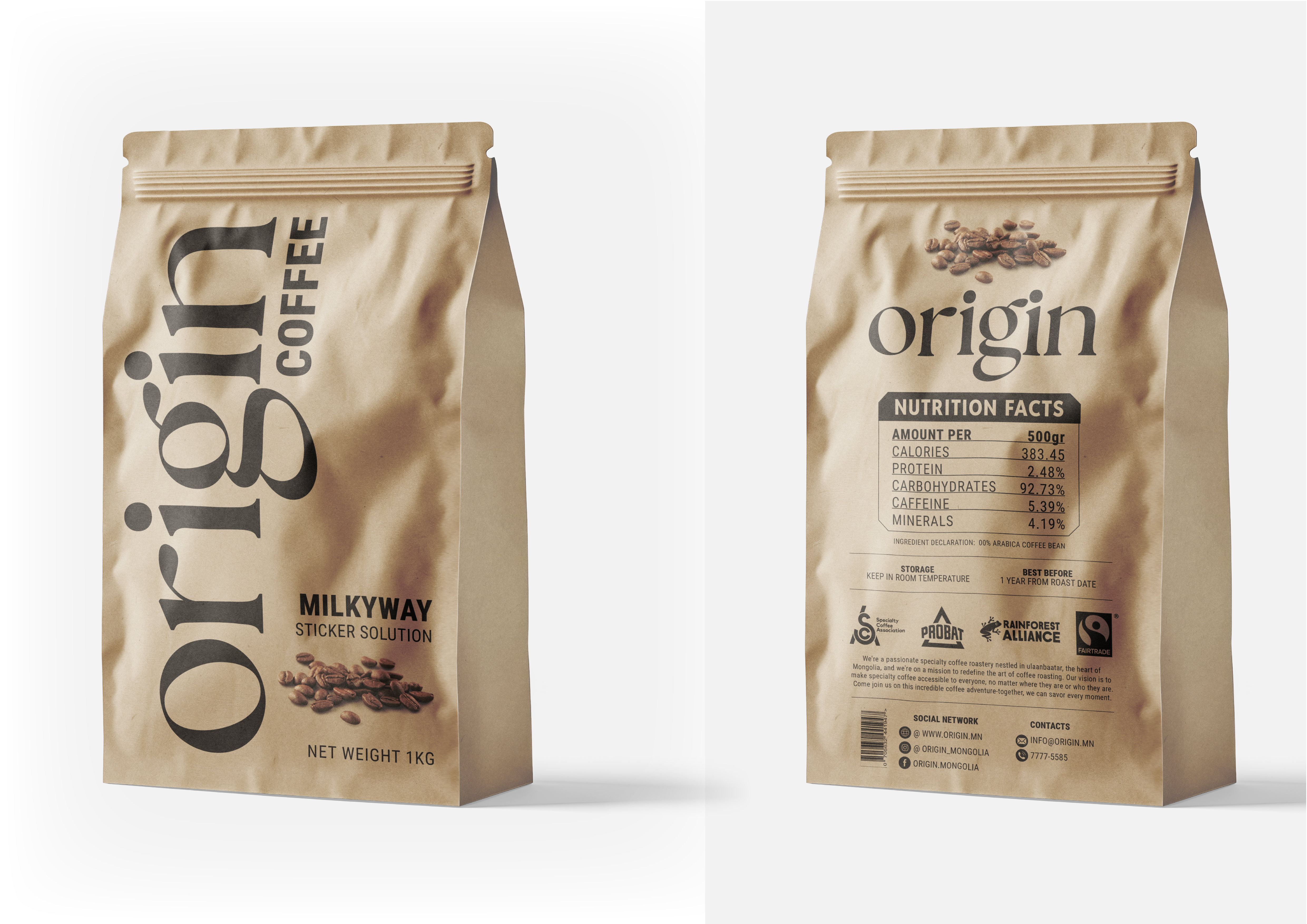 Packaging Design by MarkoE for Central Coffee Roasting | Design #34614690