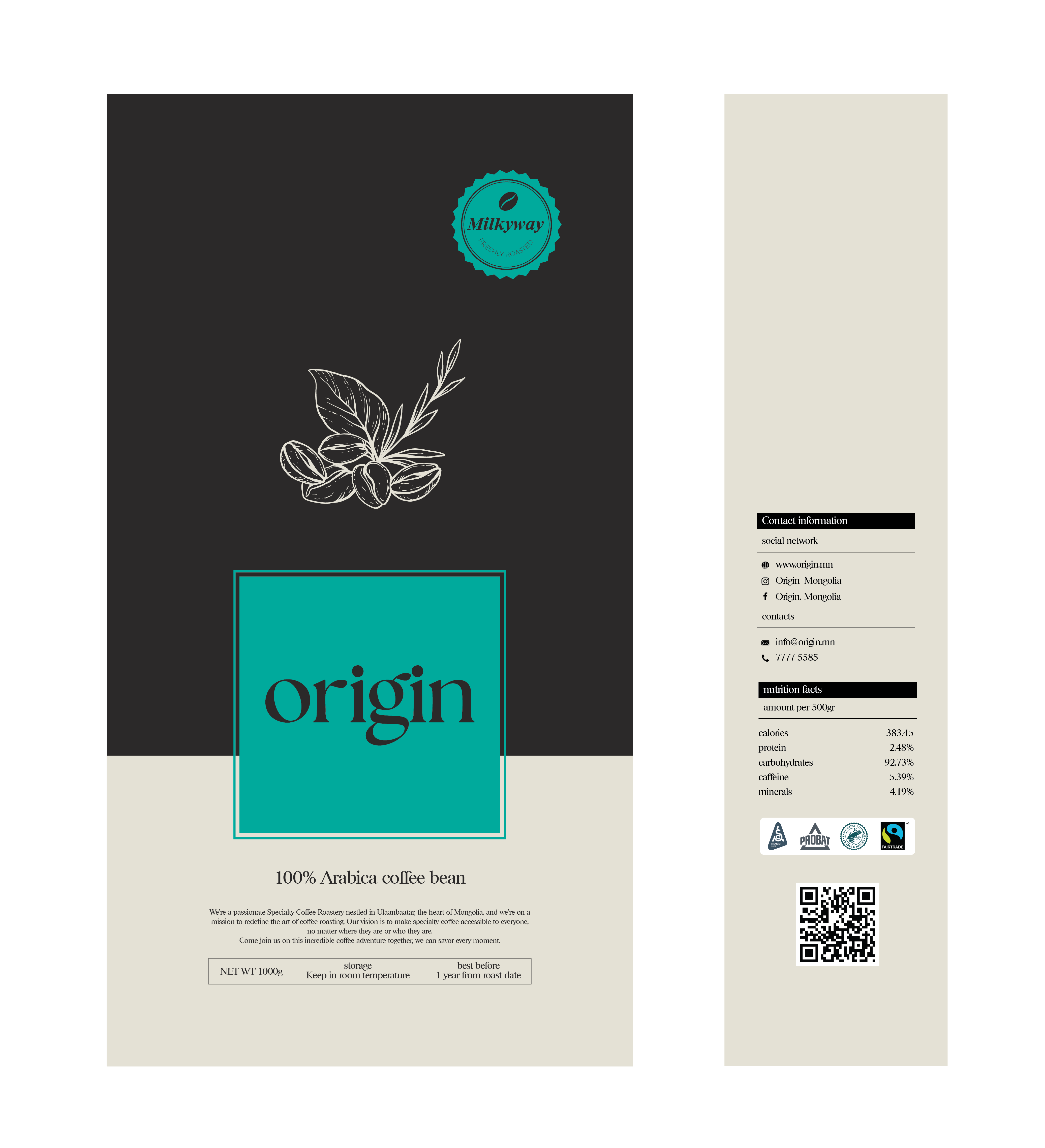 Packaging Design by Suren Amarathunga for Central Coffee Roasting | Design #34536555