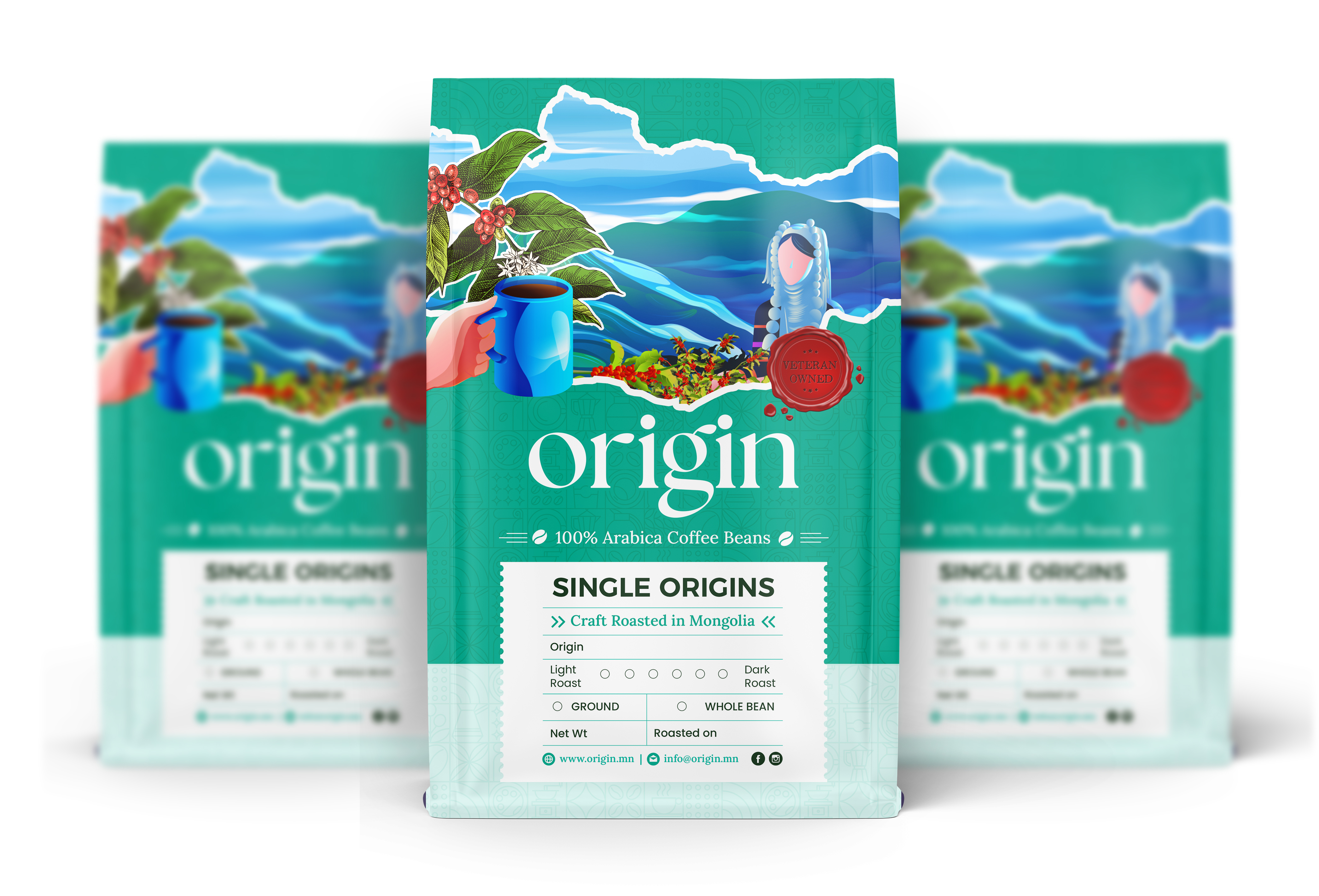 Packaging Design by SAI DESIGNS for Central Coffee Roasting | Design #34510953