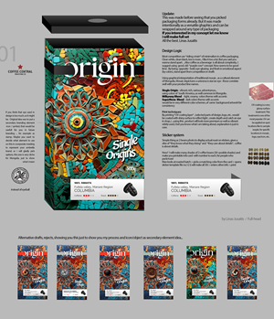 Packaging Design by Full-head for Central Coffee Roasting | Design: #34609120