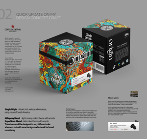 Verpackungs-Design von Full-head für Central Coffee Roasting | Design #34640665