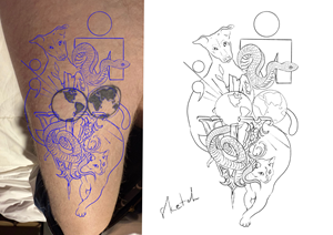Tattoo Design by Omelas for this project | Design: #34521528