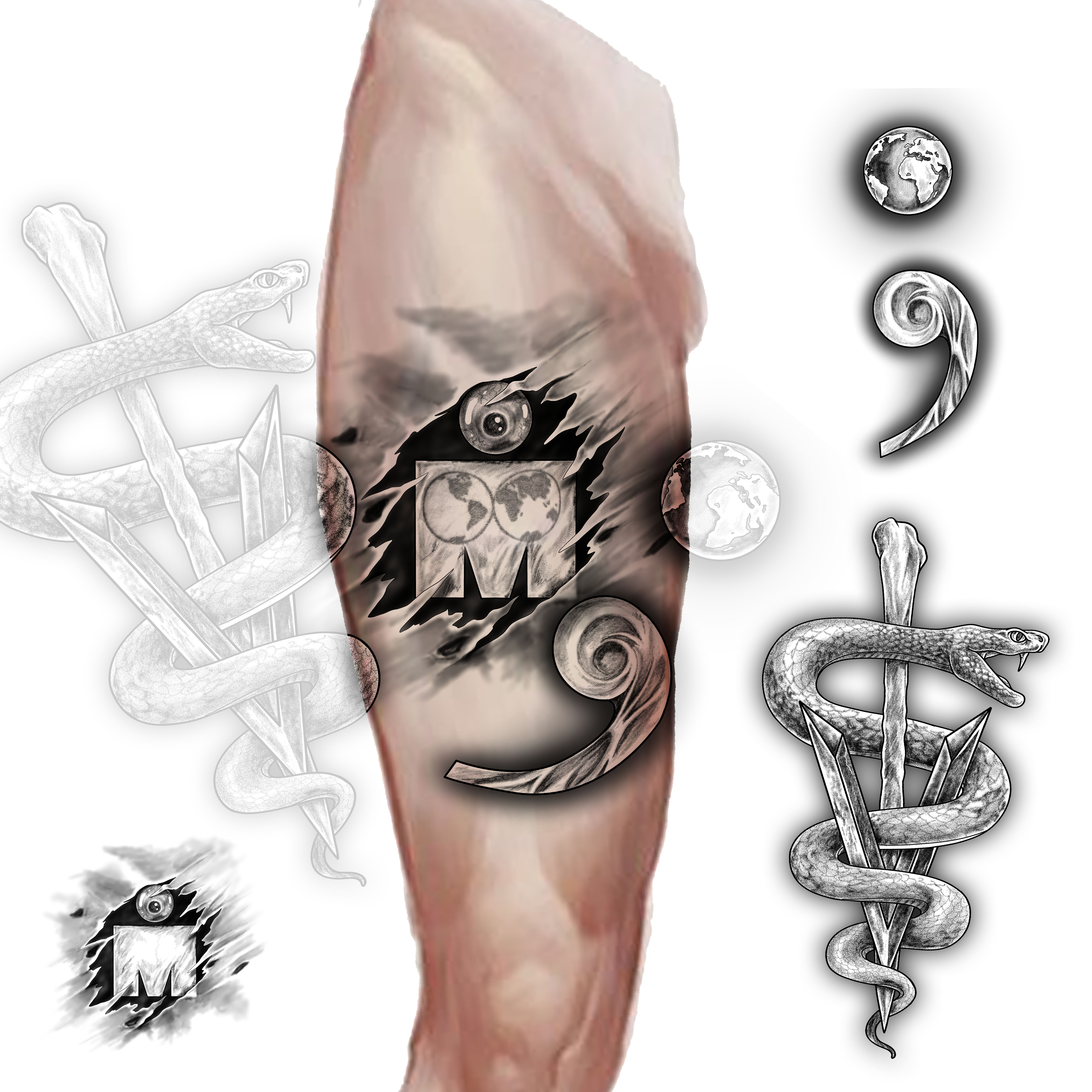 Tattoo Design by joneerror for this project | Design #34517209