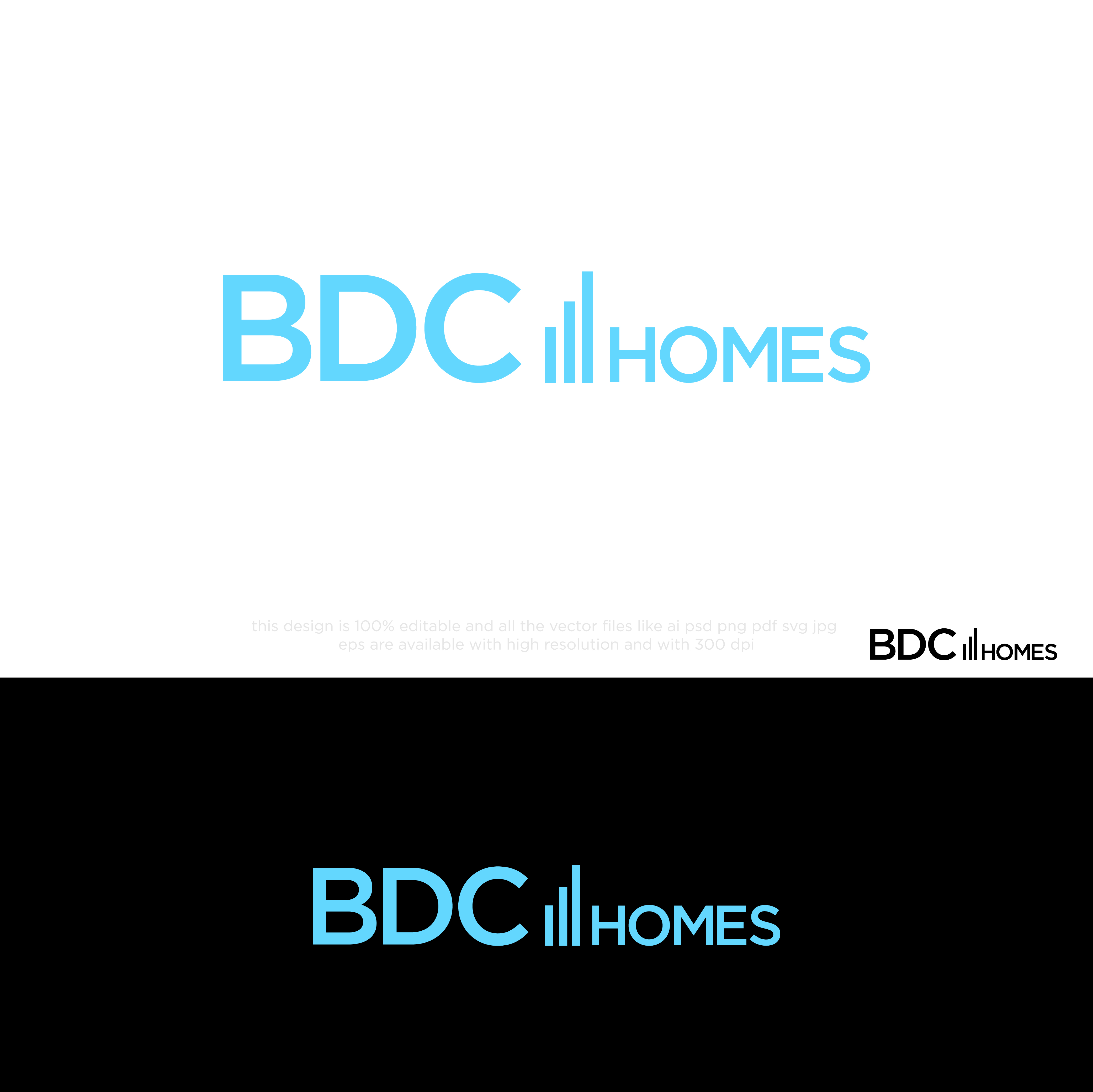 Logo Design by chilliebird studio for BDC Homes Limited | Design #34507093