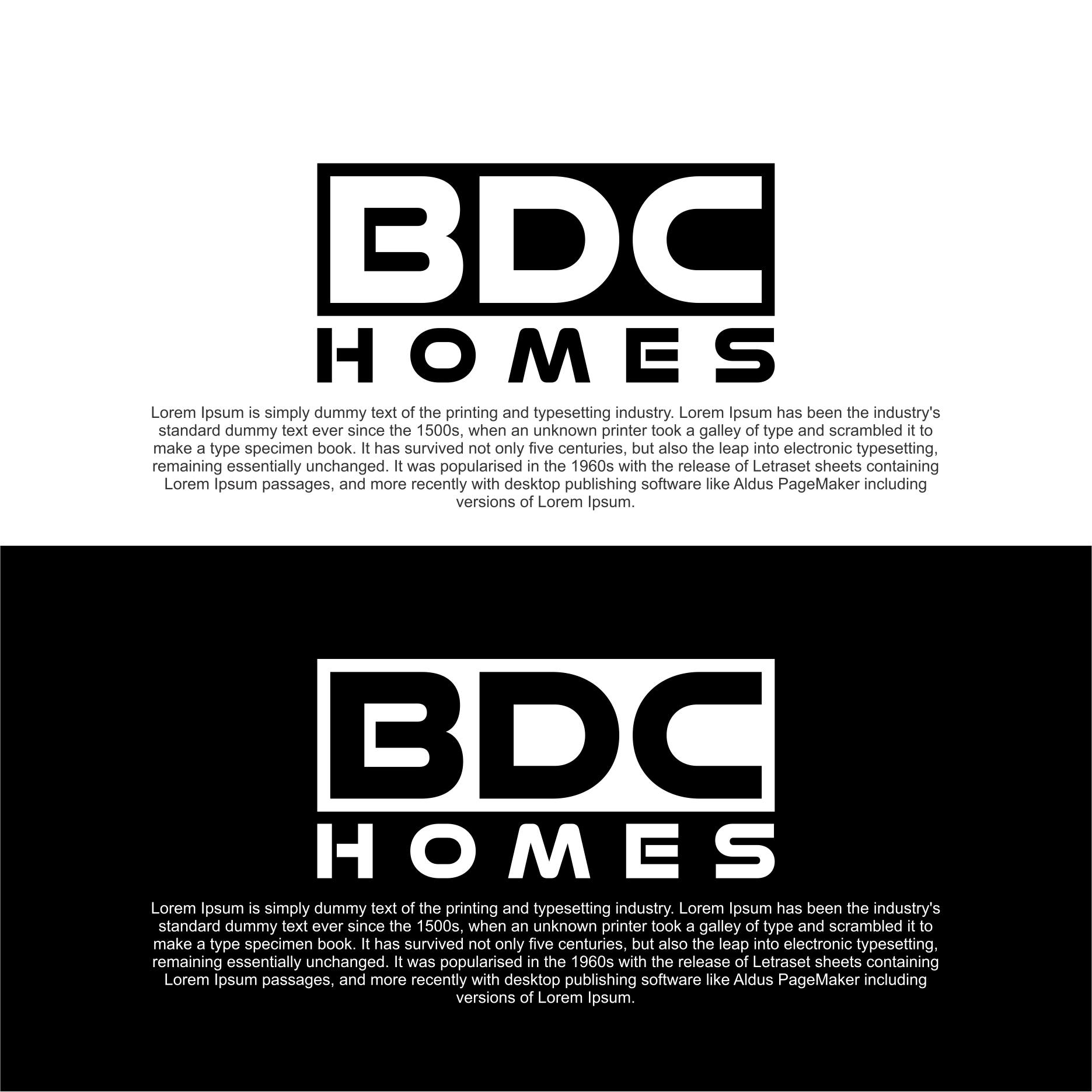 Logo Design by diego costa for BDC Homes Limited | Design #34501478