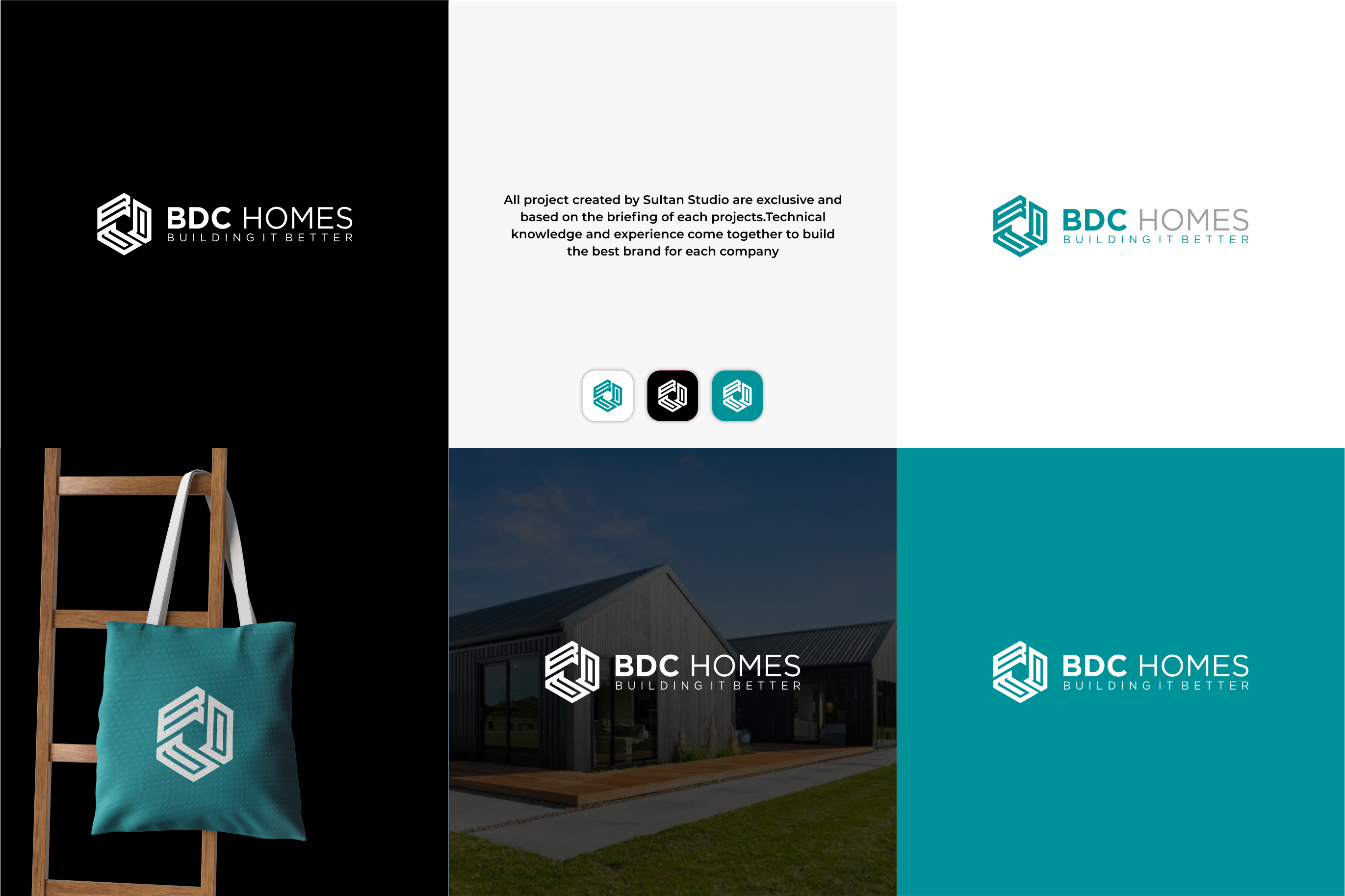 Logo Design by Sultan  Studio for BDC Homes Limited | Design #34503598