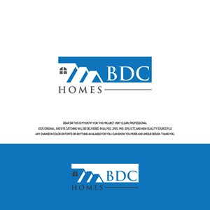 Diseño de Logo por Hossainlogo324 para BDC Homes Limited | Diseño: #34513004