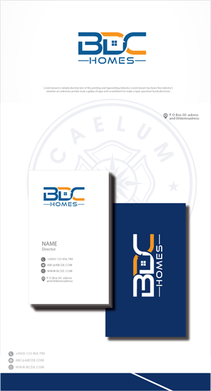 Logo Design by zebronicgraphic for BDC Homes Limited | Design: #34504194
