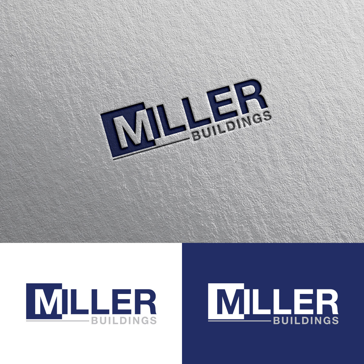 Logo Design by chris Ray for Miller Buildings, Inc. | Design #34509941