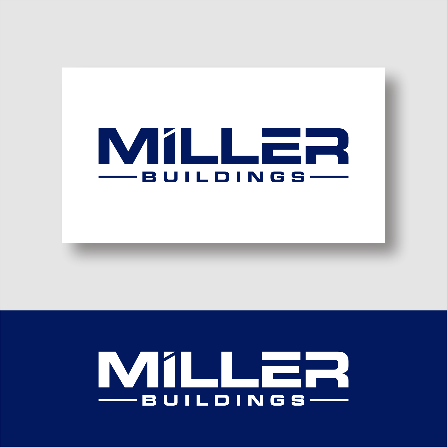 Logo Design by semarco for Miller Buildings, Inc. | Design #34508754