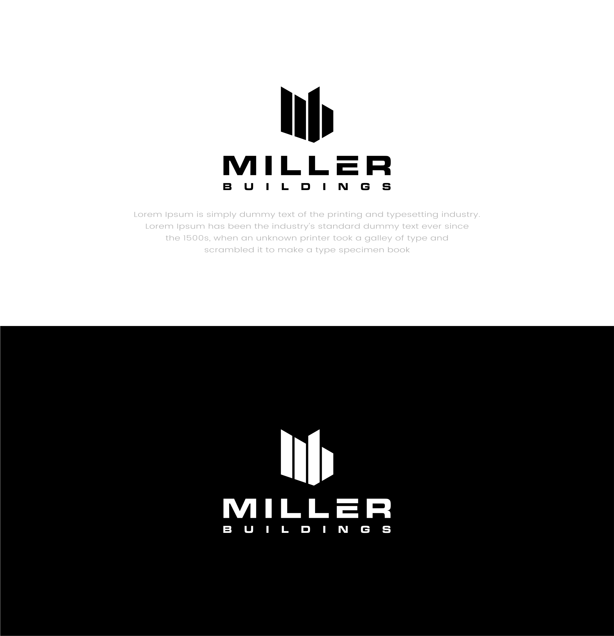 Logo Design by Barokahe guse for Miller Buildings, Inc. | Design #34526399