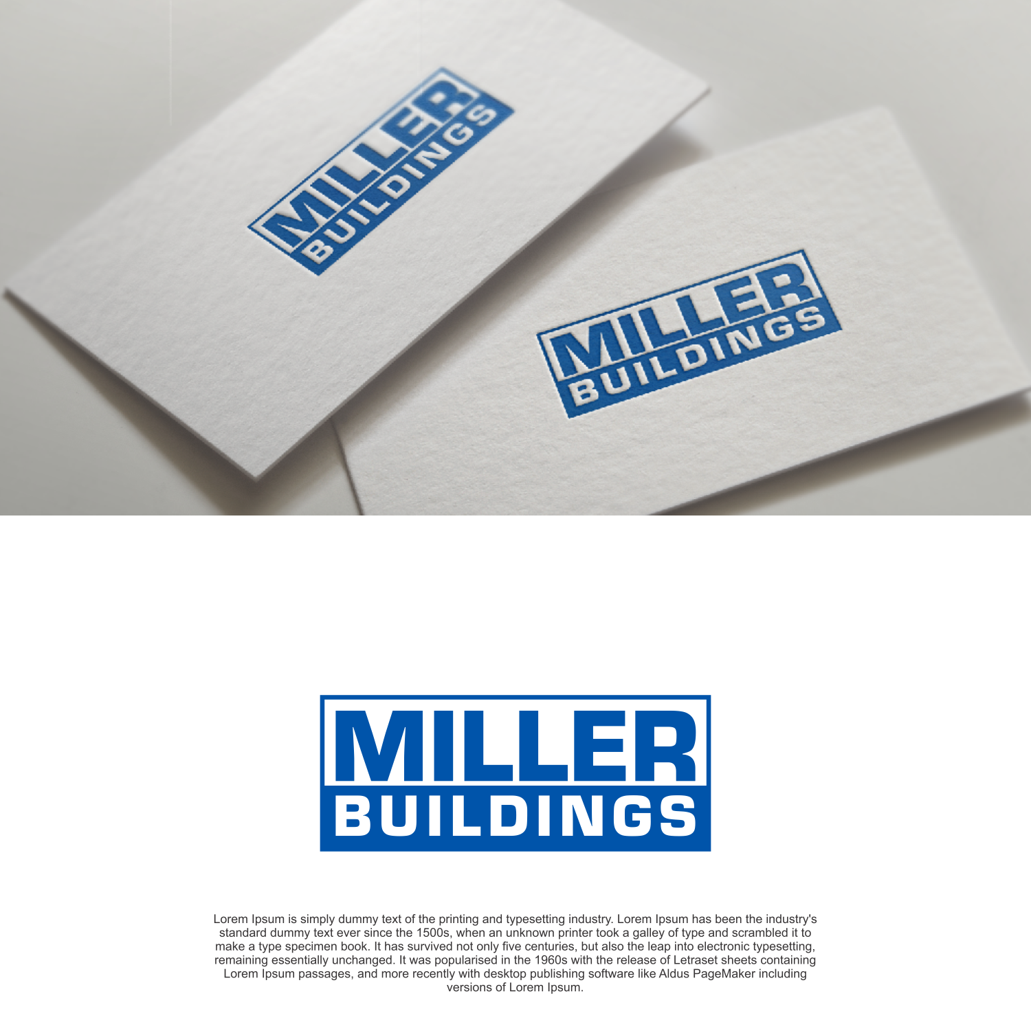 Diseño de Logo por diego costa para Miller Buildings, Inc. | Diseño #34508457