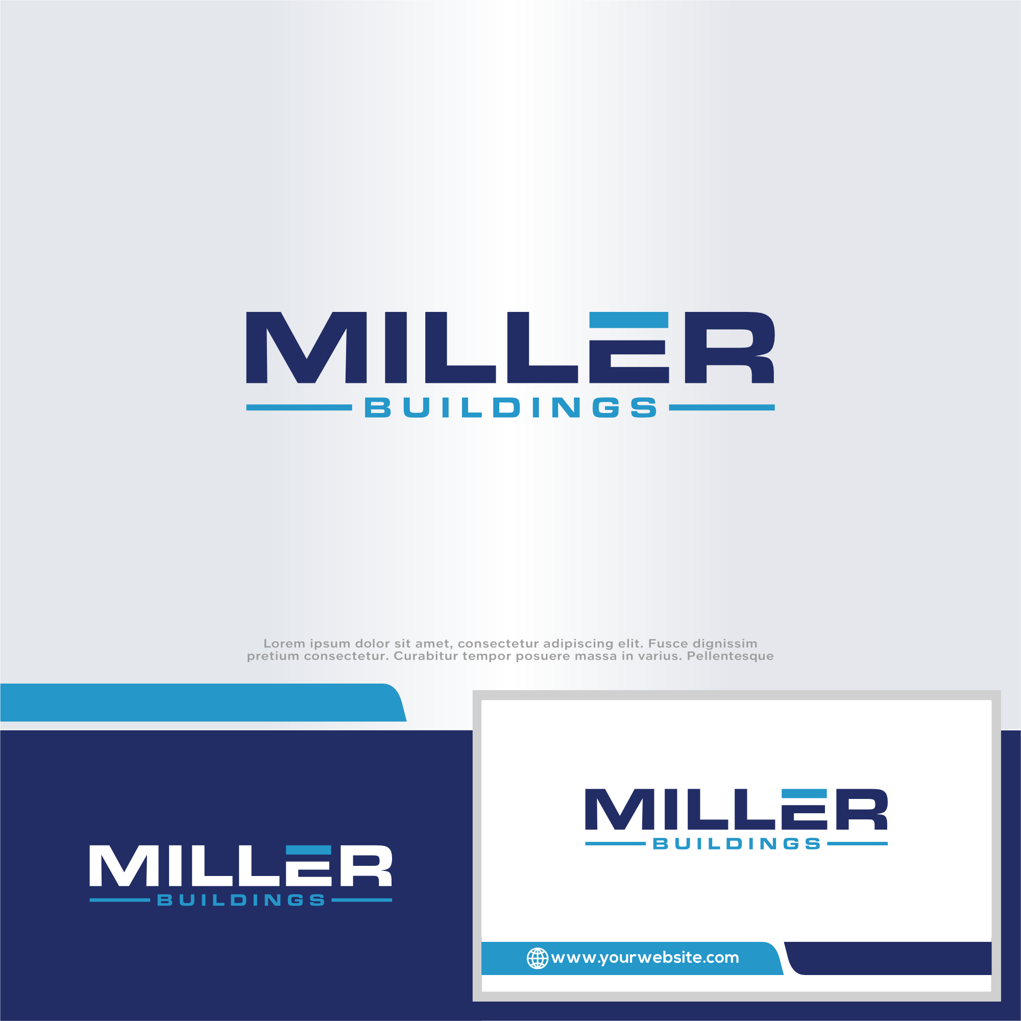 Logo-Design von win it für Miller Buildings, Inc. | Design #34528702