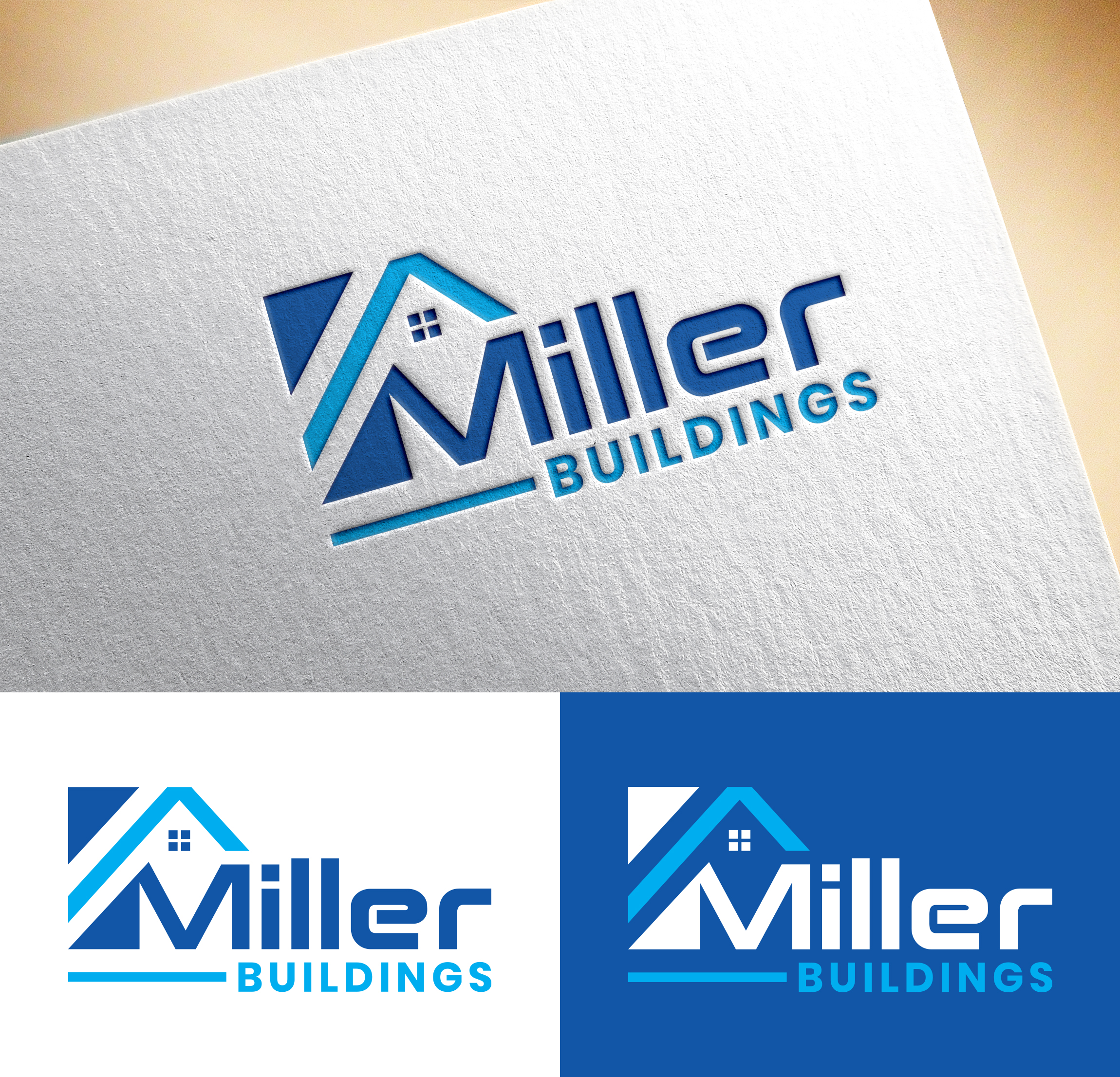 Logo-Design von Impressive Designs für Miller Buildings, Inc. | Design #34510723