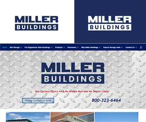 Logo Design by genzo for Miller Buildings, Inc. | Design: #34552108