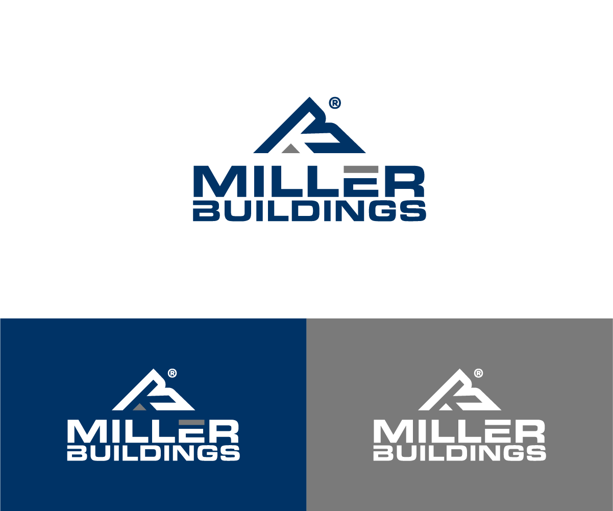Logo Design by AlphabetZero.co.uk for Miller Buildings, Inc. | Design #34526779