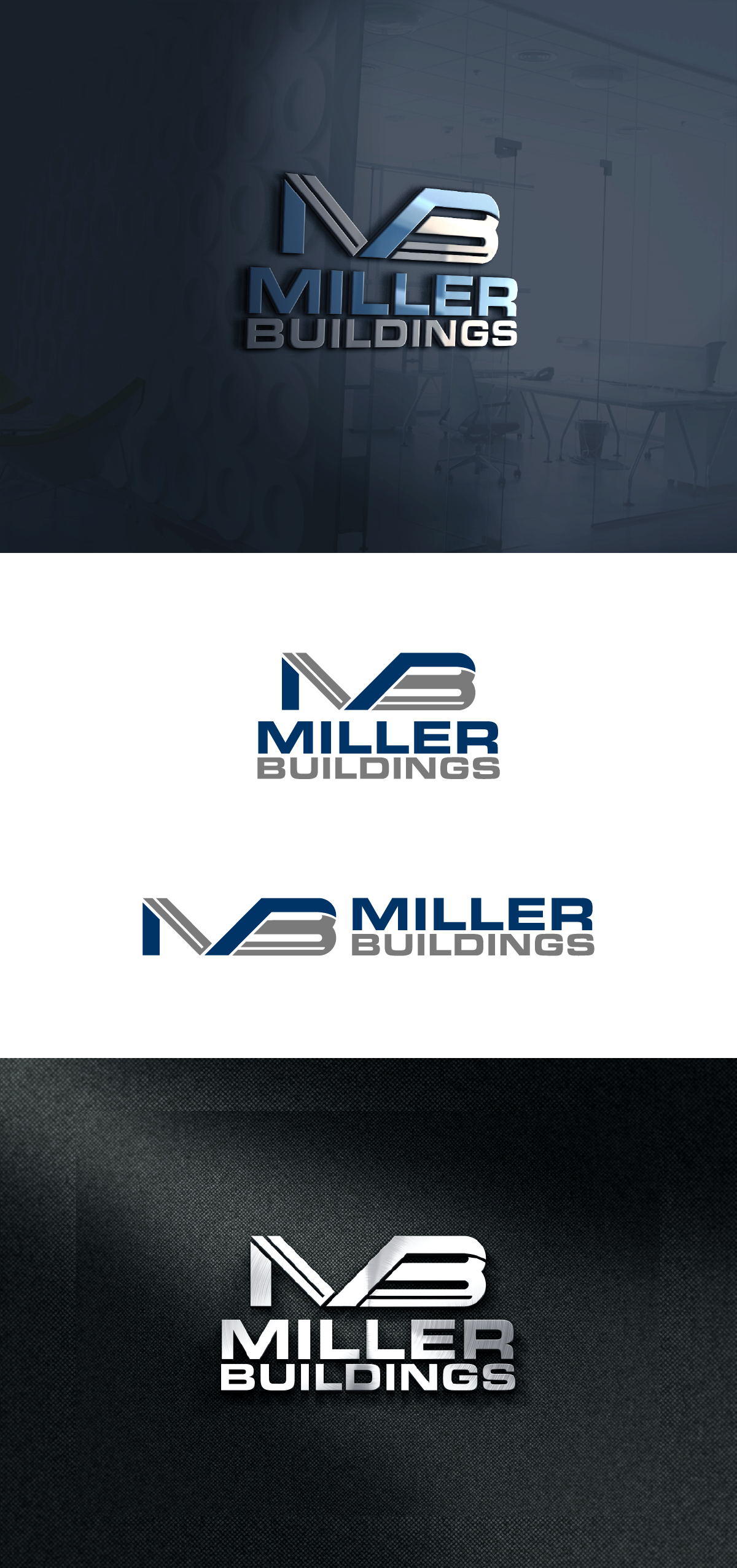 Diseño de Logo por AlphabetZero.co.uk para Miller Buildings, Inc. | Diseño #34539353