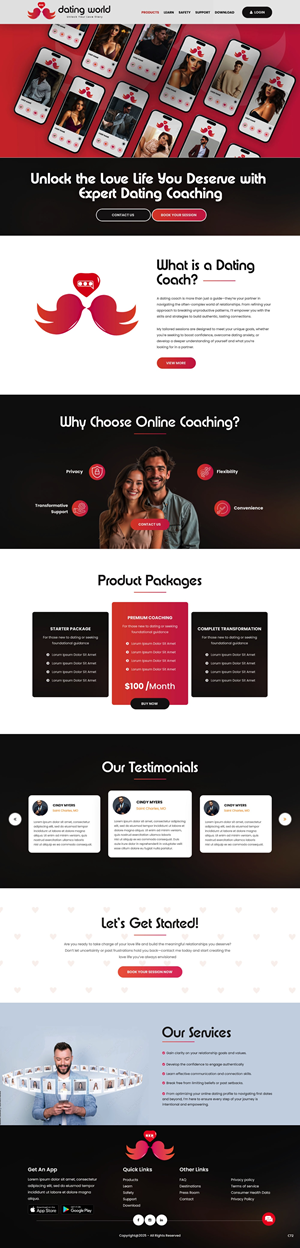 Web Design by pb for this project | Design: #34518587