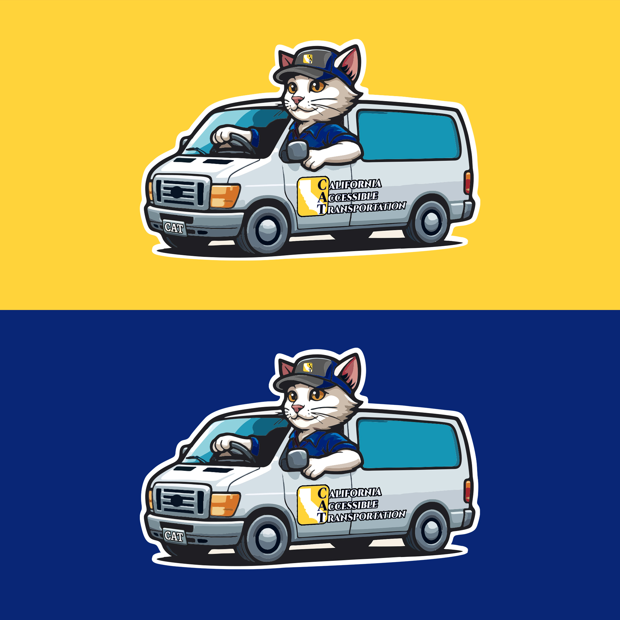 Maskottchen-Design von MiraUkraine für California Accessible Transportation | Design: #34530348
