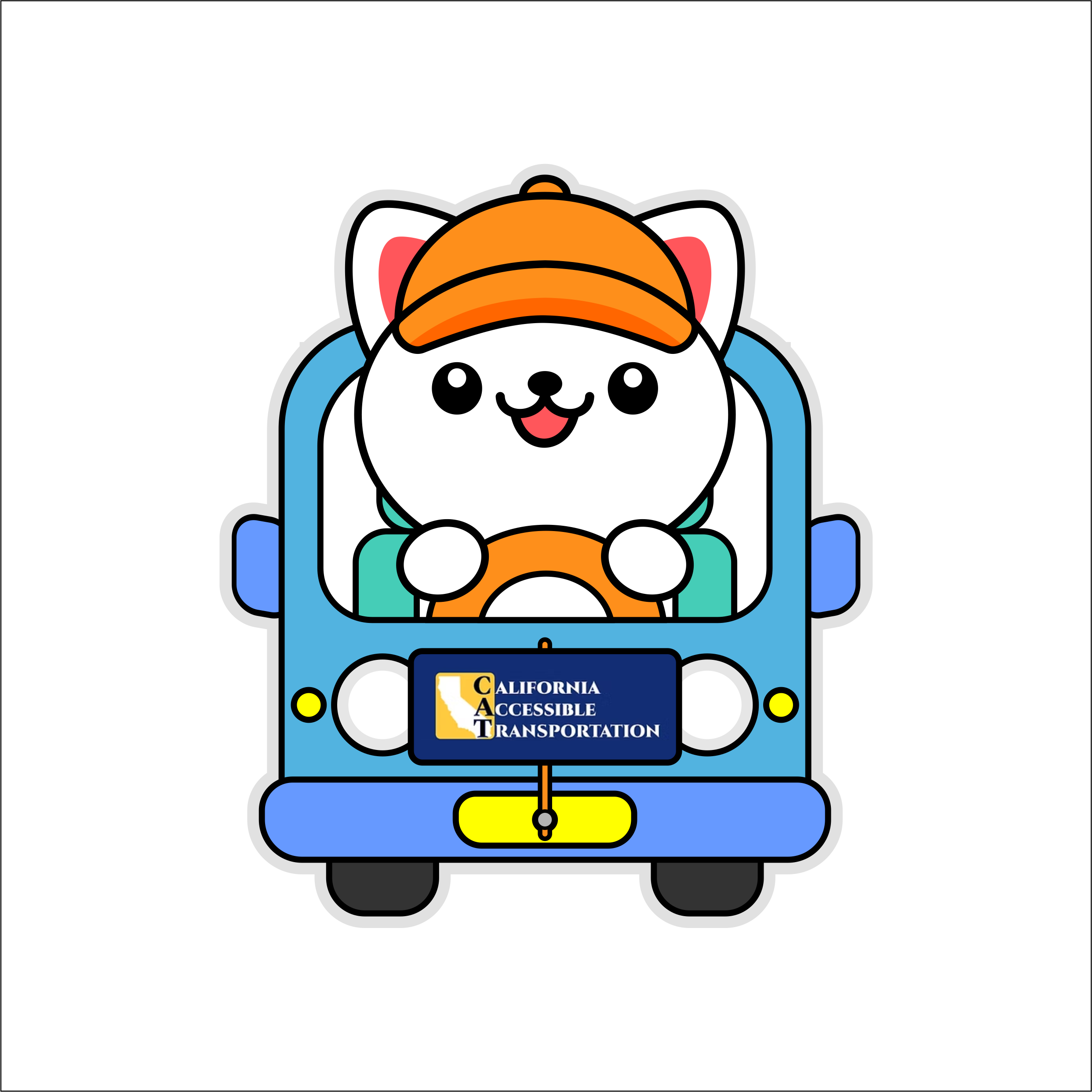 Diseño de Mascota por MALIK CREATIVE MEDIA para California Accessible Transportation | Diseño #34527204