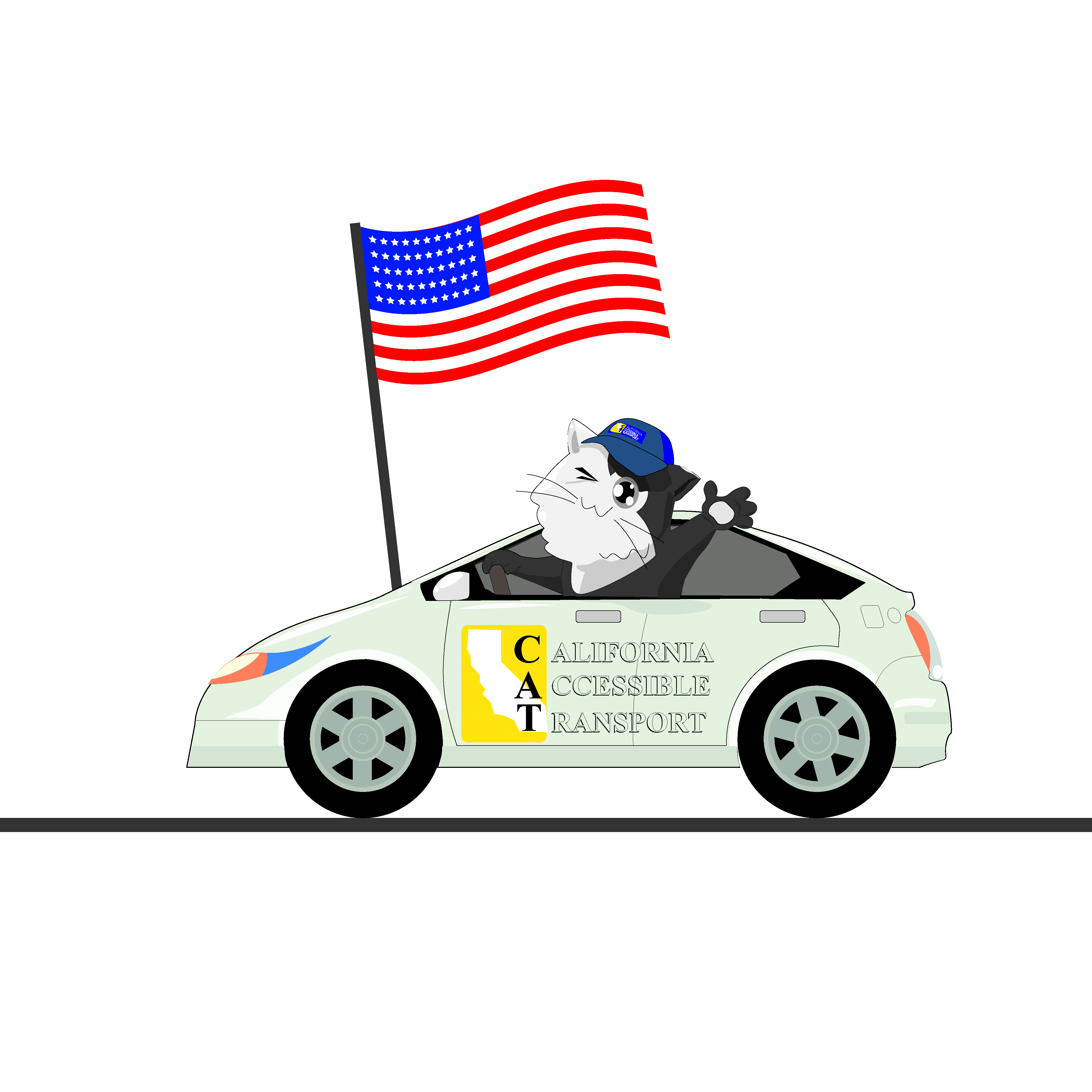 Mascot Design by Abang Yasser for California Accessible Transportation | Design #34526501