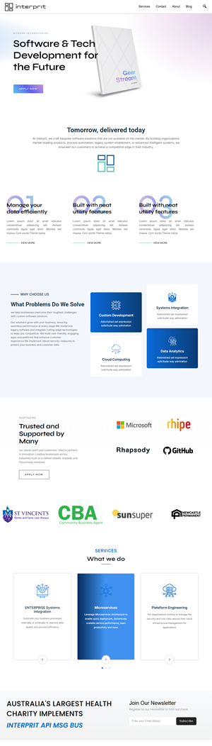 Web Design by Panther_X for this project | Design #34592268