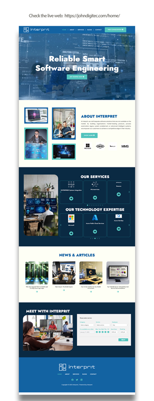 Web Design by JohnDigiTech for this project | Design: #34557056