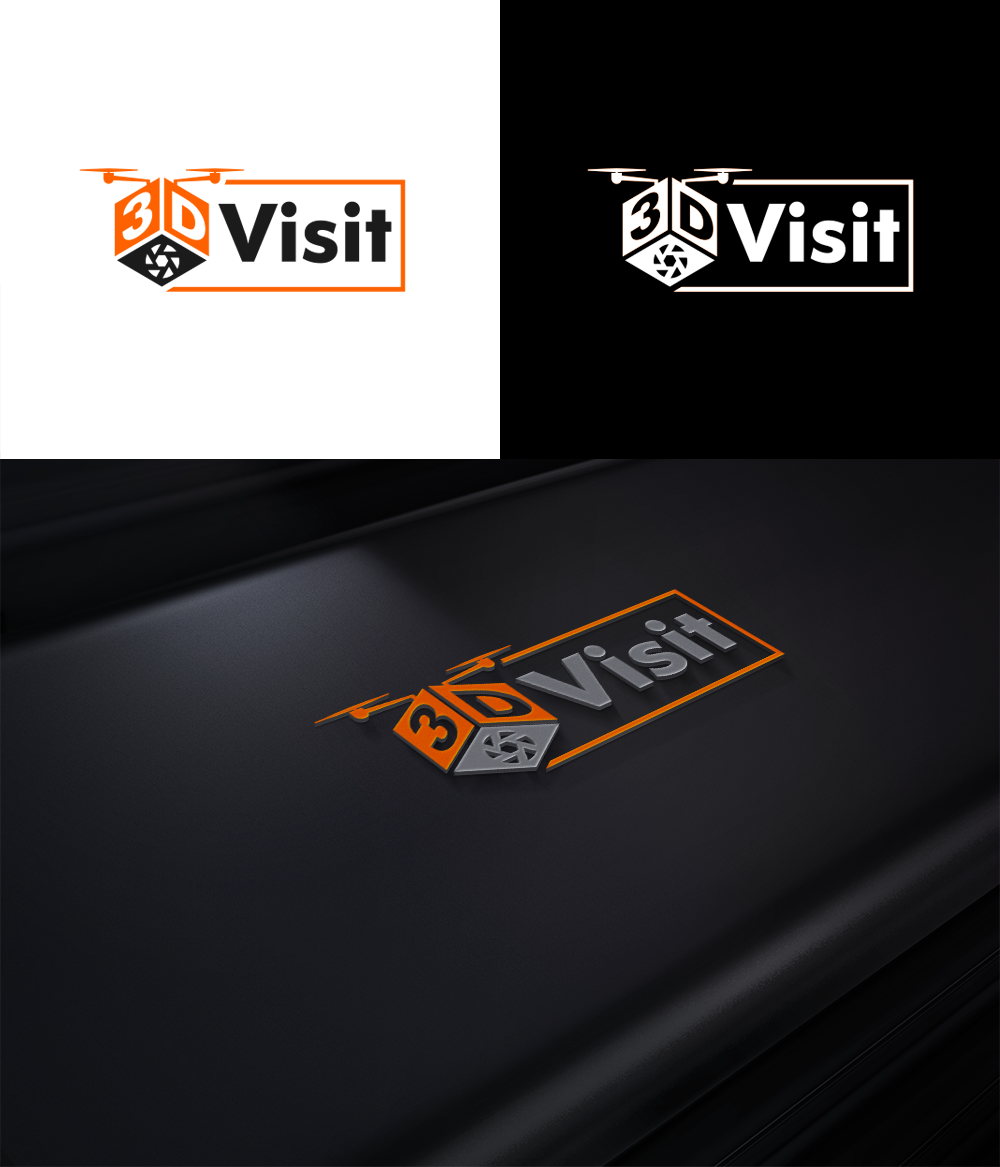 Diseño de Logo por RA-bica para 3D Visit | Diseño #34515334